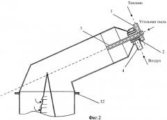 Пиролизер для пылевидного угля (патент 2349623)
