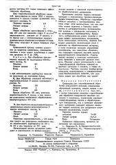 Суспензия для гидроабразивной обработки поверхности деталей (патент 621712)