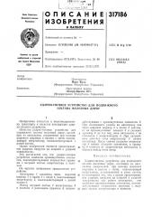 Патент ссср  317186 (патент 317186)
