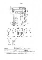 Полупортальная машина для завалки металлолома в конвертер (патент 1828872)