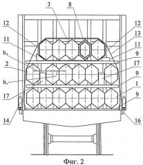Способ укладки длинномерных грузов с различной величиной противоположных торцов (патент 2416563)