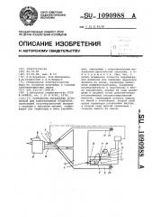 Устройство управления установкой для замораживания продуктов (патент 1090988)