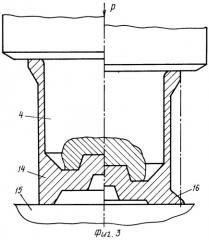 Способ изготовления стаканов с двумя фланцами (патент 2257280)