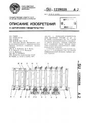 Рольганг-ускоритель для штучных грузов (патент 1239038)