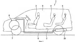 Монтажная конструкция электрооборудования автомобиля (патент 2496666)