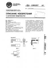 Матрица электродов (патент 1395287)