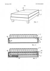 Матрацная система, такая как кровать, имеющая зоны с регулируемой высотой/твердостью (патент 2645575)