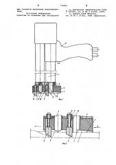 Устройство для сварки термопластов экструдированным присадочным материалом (патент 716842)