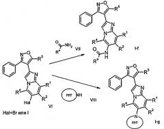 Арил-изоксазол-4-ил-имидазо[1,2-a]пиридин, пригодный для лечения болезни альцгеймера через посредство gaba-рецепторов (патент 2426732)