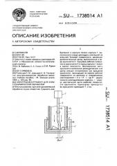 Электрод-инструмент для электрохимической обработки (патент 1738514)