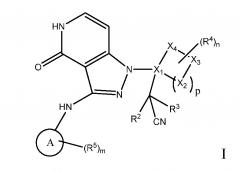 Геминально-замещенные цианоэтилпиразолопиридоны в качестве ингибиторов janus киназ (патент 2664533)