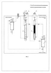 Способ каталитической денитрации жидких радиоактивных отходов (патент 2593163)
