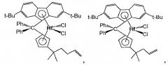 Катализаторы полимеризации для получения полимеров с низкими уровнями длинноцепной разветвленности (патент 2425061)