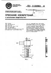 Шнековый насос для вязкопластичных сред (патент 1132061)