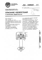 Фрикционный гаситель колебаний транспортного средства (патент 1409507)