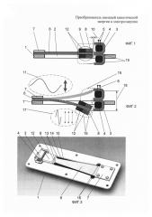Преобразователь внешней кинетической энергии в электроэнергию (патент 2637529)