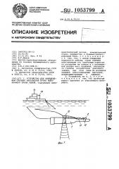 Устройство для определения степени наполнения кутка рыболовного трала рыбой (патент 1053799)