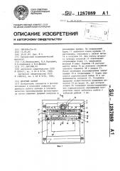 Шторный затвор (патент 1287089)