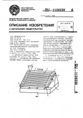 Устройство для электросепарации семян (патент 1134238)