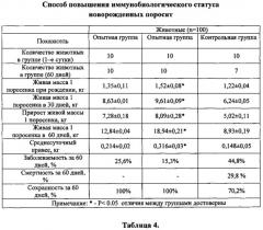 Способ повышения иммунобиологического статуса новорожденных поросят (патент 2614733)