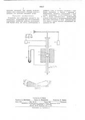 Устройство для испытания прочности железорудных материалов при восстановлении (патент 490827)