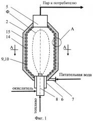 Контактный капиллярный парогенератор (патент 2465515)