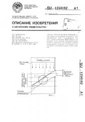 Способ шумоглушения (патент 1254182)