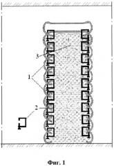 Способ возведения искусственных опор в выработанном пространстве камер (патент 2521269)