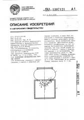 Нелинейный пневматический упругий элемент (патент 1307121)