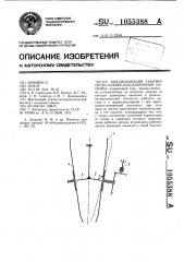 Выкапывающий рабочий орган корнеплодоуборочной машины (патент 1055388)