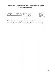 Способ трассировки печатных проводников цепей с резервированием (патент 2603850)
