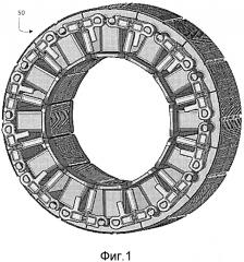 Сегментированный статорный узел (патент 2618506)