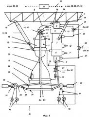 Жидкостный ракетный двигатель с управляемым вектором тяги и блок сопел крена (патент 2420669)