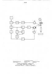 Система автоматического управления скоростьювращения электродвигателя механизмаподачи электродной проволоки (патент 805269)