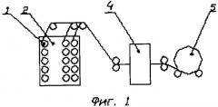 Способ получения углеродных лент и устройство для его осуществления (патент 2342475)