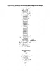 Устройство для очистки жидкометаллической среды от взвешенных примесей (патент 2595310)