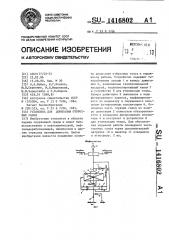 Установка для дожигания отбросных газов (патент 1416802)