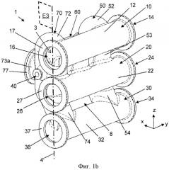 Герметичный модуль с разъединителями для распределительного устройства с газовой изоляцией (патент 2518516)
