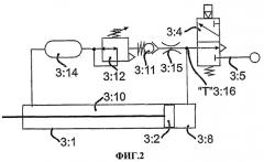 Пневматическая система с одним цилиндропоршневым устройством или несколькими такими устройствами (патент 2352828)
