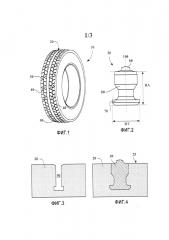 Шипованная шина (патент 2606782)