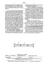 Образец для испытаний на прочность при нагреве прямым пропусканием тока (патент 1670491)