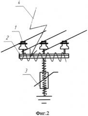 Способ ограничения тока однофазного замыкания на землю для воздушной линии электропередачи в сети с изолированной нейтралью (патент 2576017)