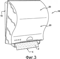 Система распределения ленты с поглощающим материалом, смотанной в соответствующий рулон (патент 2566280)