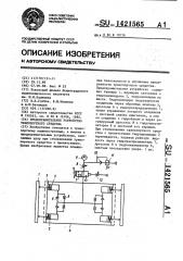 Предохранительное устройство транспортного средства (патент 1421565)