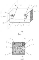 Противопожарный строительный блок, способ его изготовления и огнезащитная конструкция стены из этих блоков (патент 2307901)