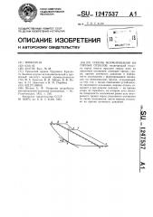 Способ формирования нагорных отвалов (патент 1247537)