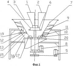 Агрегат для смешения сыпучих материалов (патент 2522041)