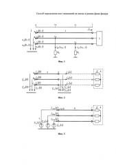 Способ определения мест замыканий на землю в разных фазах фидера (патент 2586082)