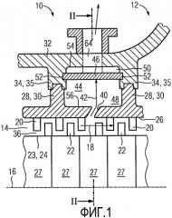 Компрессор для газовой турбины (патент 2488008)
