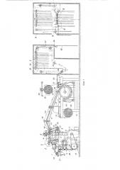 Линия для изготовления искусственного меха на тканевой основе (патент 487181)